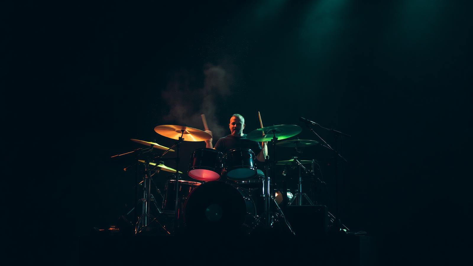 Live drum session